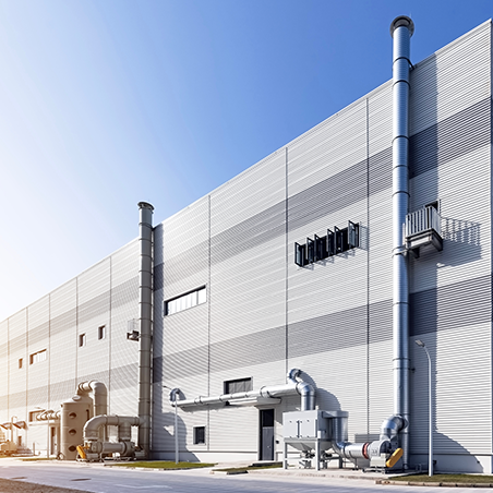 A vibrant color palette showcasing various paint options