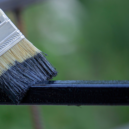 A vibrant color palette showcasing various paint options